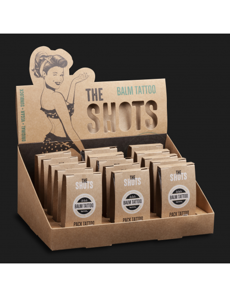 THE SHOTS · MINI PACK VEGANO - 8 ml + 8 g - Espositore 15 uds.