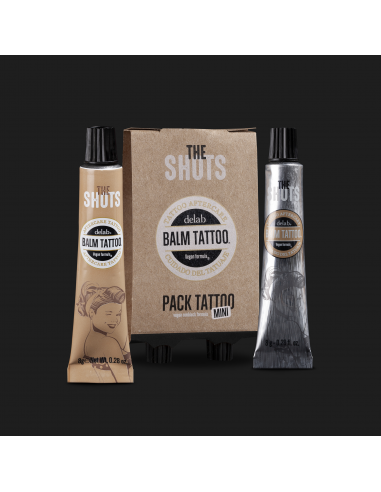 THE SHOTS · MINI PACK VEGANO - 8 ml + 8 g - Espositore 15 uds. Pack Vegano