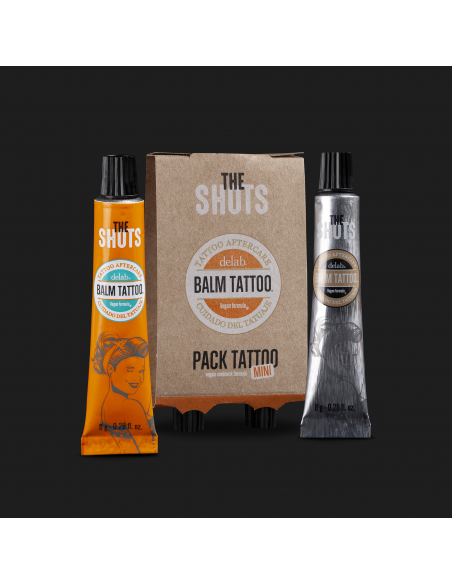 THE SHOT MINI PACK VEGANO SOLARE 70+ (8g + 8g) - Espositore 15 uds.